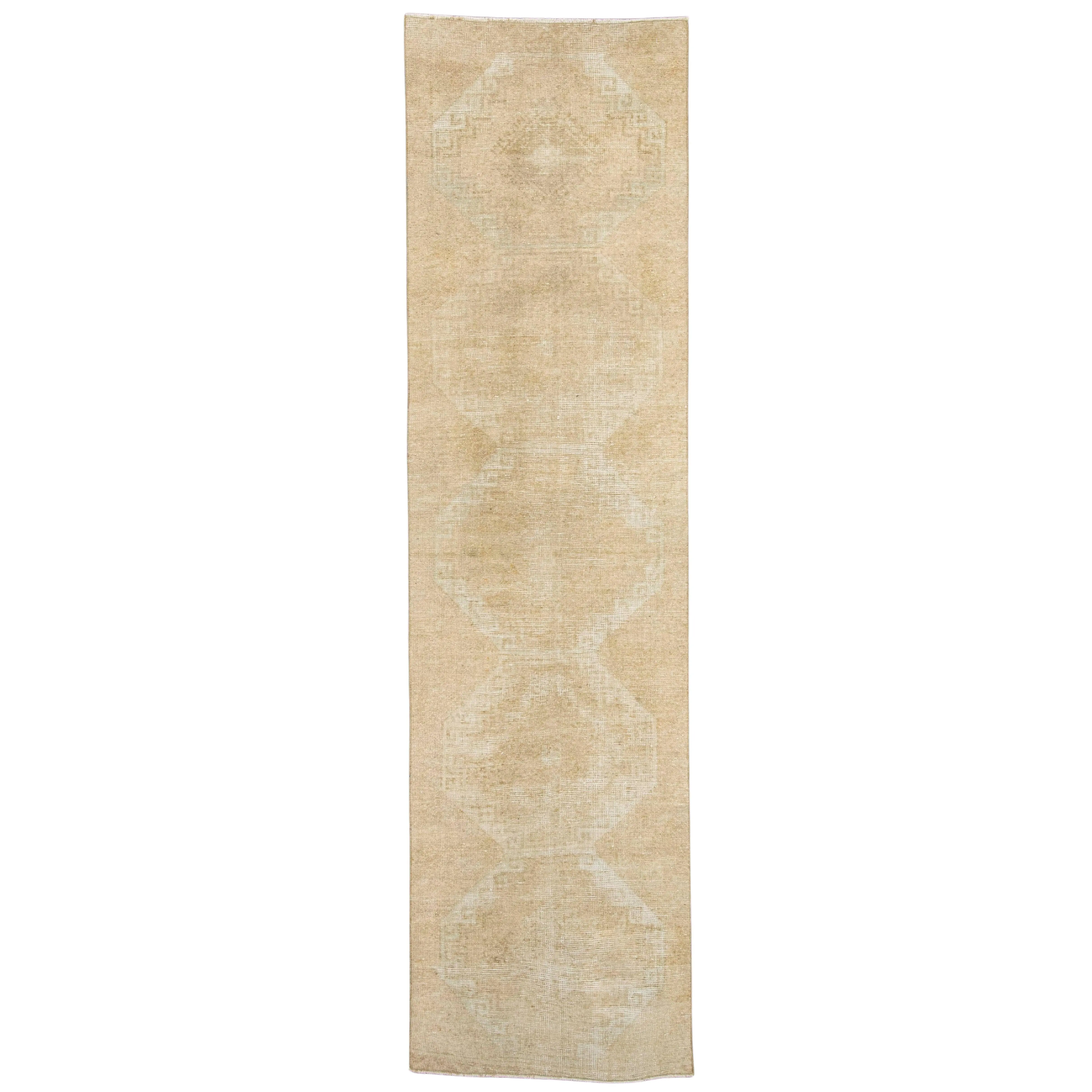 Turkish Vintage Runner Rug 2'10" x 10'8" #24422
