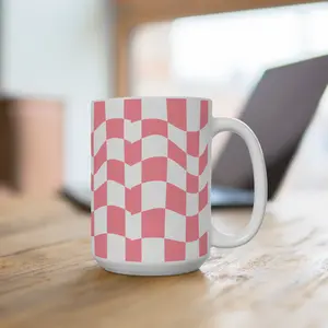 Pink Chess Mug 15oz