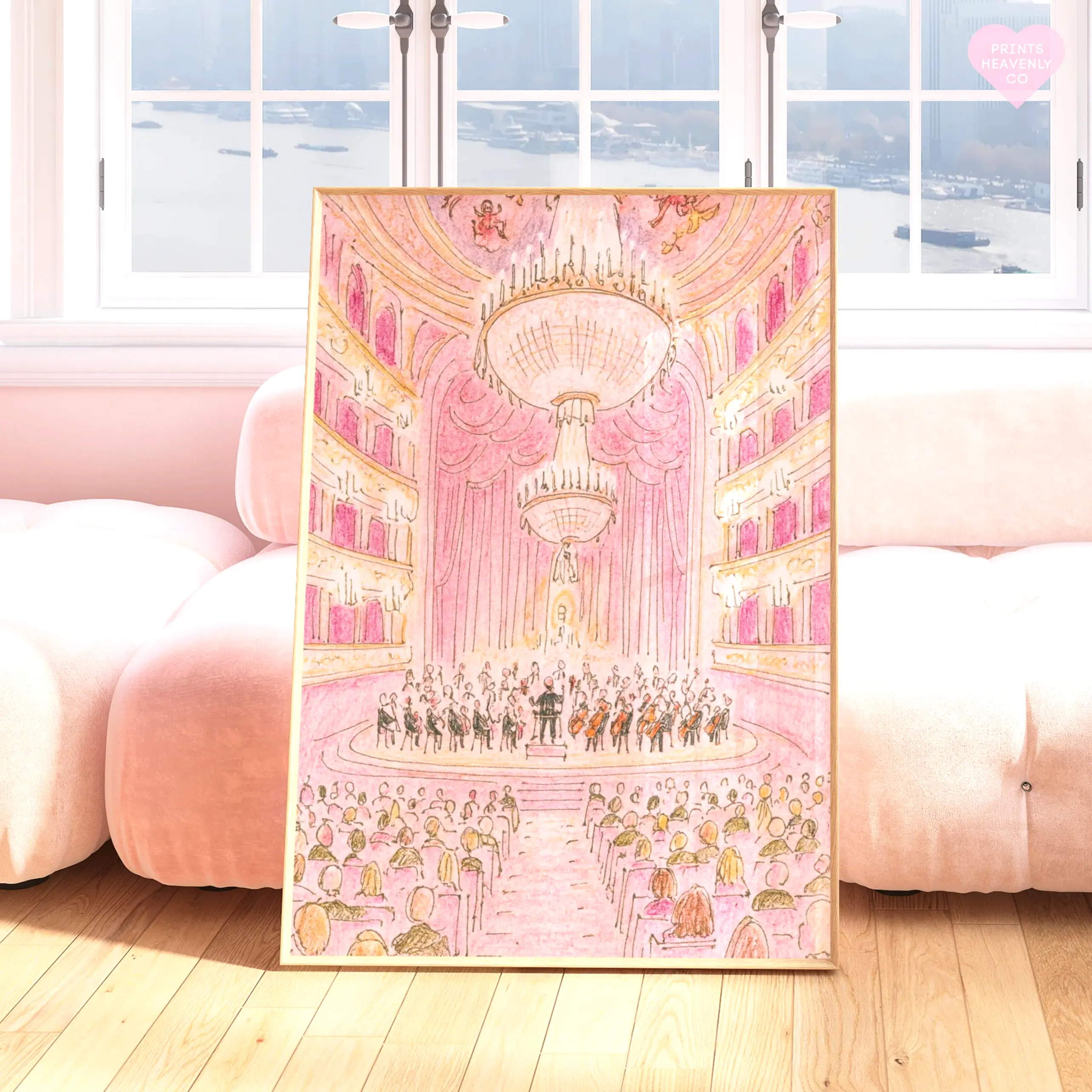 Pink Wall Art, Pink Decor, Preppy Print, Feminine Wall Art, Girly Poster, Girly Room Decor, New York Poster, London Poster, Aesthetic Poster