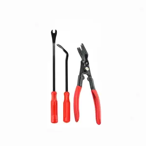 Car Door Panel Removal Tool Set, Decorative Disassembly Kit, Rubber Screwdriver, Nail Puller, Interior Board Tool, Automotive Repair Tools