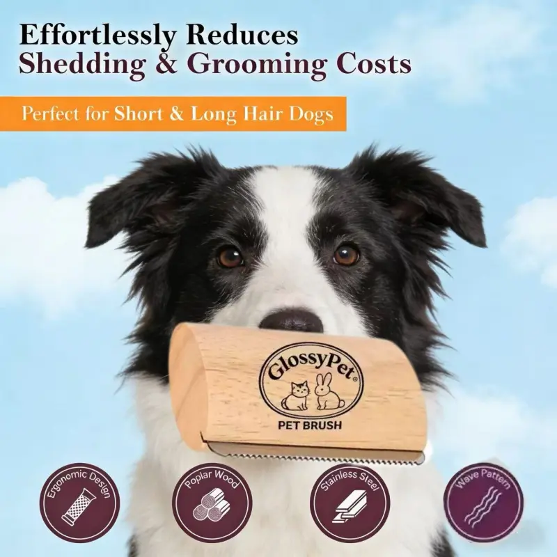 Dog grooming brush(S), pet grooming brush, dog brush, cat brush (for both short-haired and long-haired dogs, high-efficiency grooming tools), Deshedding Tool, Grooming Accessories, Groomer Tools, Fur Grooming Brush