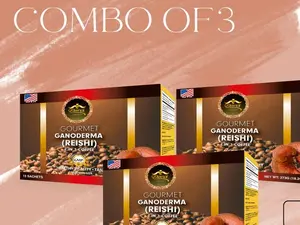 Gourmet Ganoderma Latte 4 in 1 Instant Combo of 3