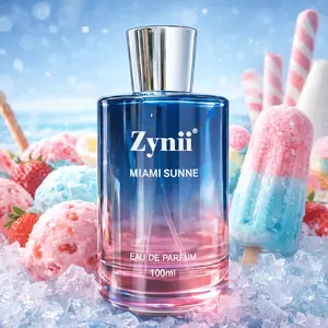 zynii Miami Sunne Eau De Parfum Gourmand Fruity Vanilla Perfume for Women, Long Lasting Women Perfume, Travel Size Designer Perfume for Women, Choco Musk Marshmallow Arab Perfume, Free 0.17oz Travel Gift