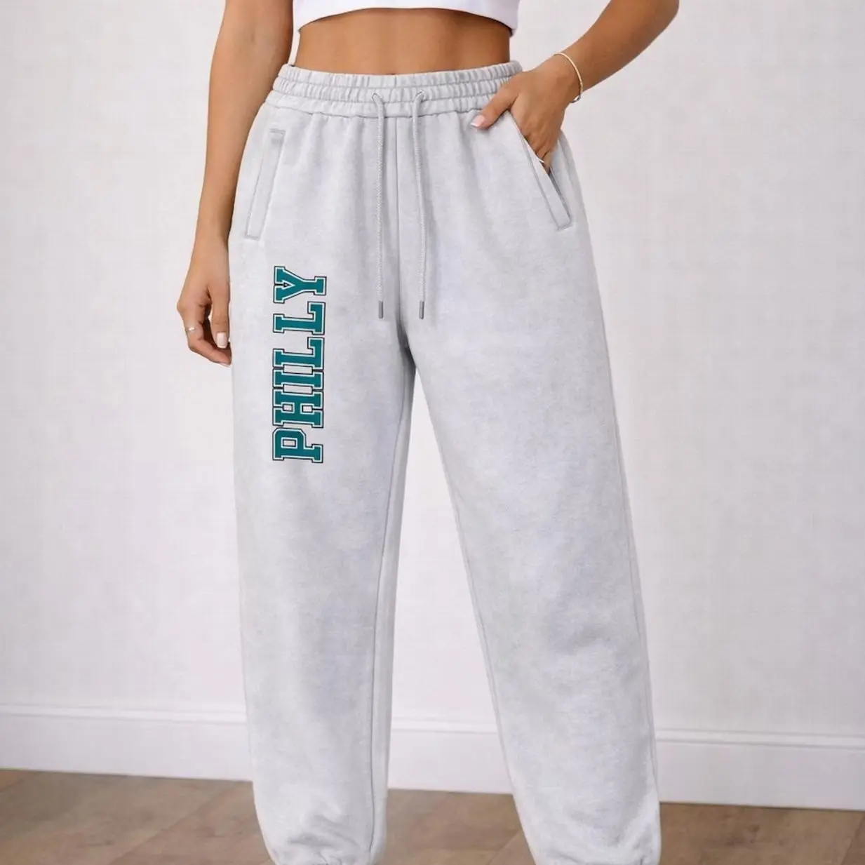 Philadelphia Fleece Joggers Unisex, Philadelphia Football Sweatpants, Cozy Jogger Pants, Game Day Lounge Bottoms, Tailgate Gift U