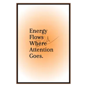 Energy Flows Where Attention Goes