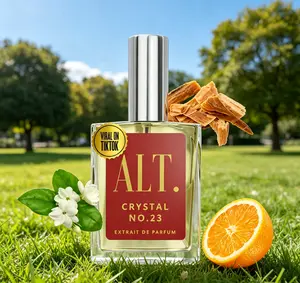 ALT. FRAGRANCES Crystal No.23 Extrait de Parfum 60ml Unisex Perfume Inspired by Baccarat Rouge 540 Long Lasting Jasmine Amberwood Cedar Luxurious Daily Fragrance