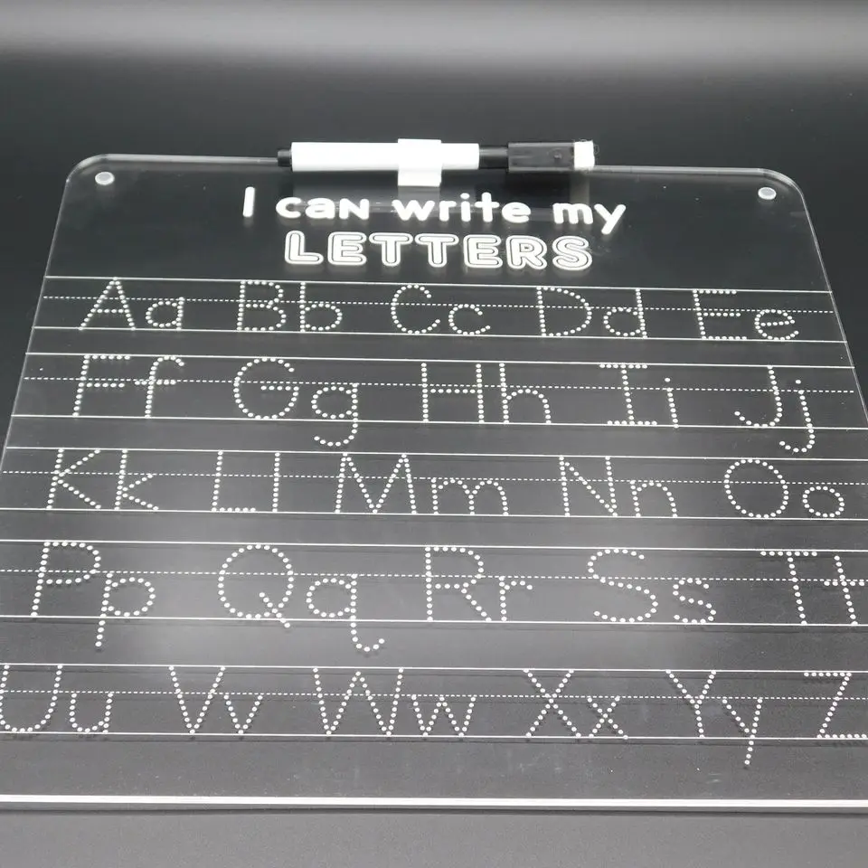 'I Can Write My Letters' Reusable Tracing Board - Upper/Lower Case Alphabet