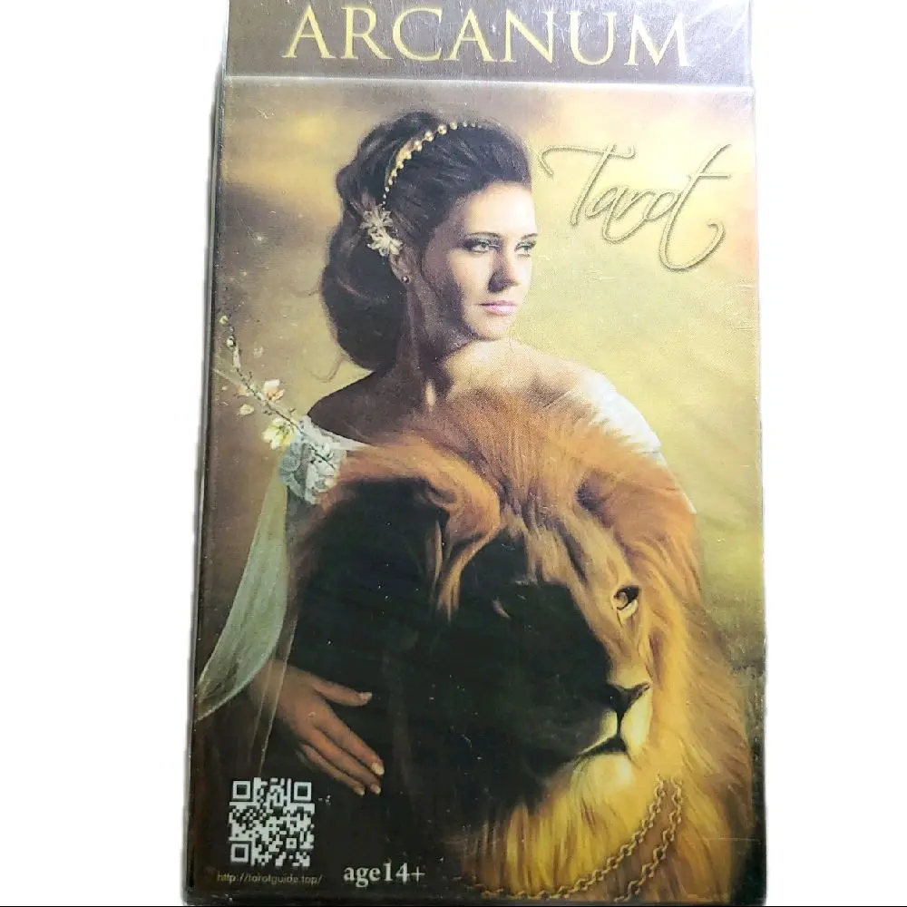 Arcanum Tarot Card Deck - Mystical Insights with Realistic Imagery, Age 14+