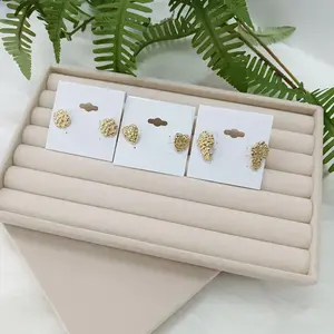 Lxalry Gold Textured Heart and Round Stud Earrings for Women, Prism Earring Stacking Set, Hypoallergenic Brass, From Everyday to Evening Glamour