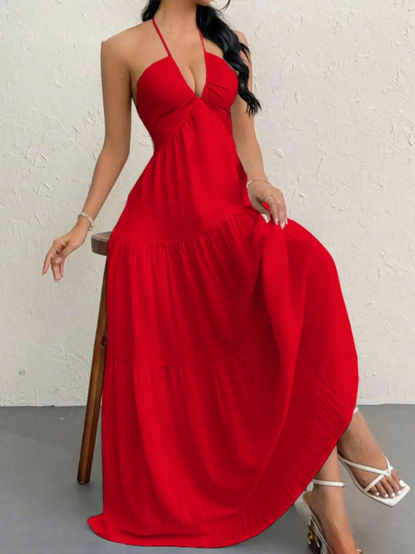 Women's Plain Dress, Summer Clothes Women, Casual Basic Loose Fit Sleeveless Dress for Beach Holiday Vacation, Ladies Summer Clothes, Women's Clothing, Womenswear, Dresses for Party, Minimalist A Line Dress - TikTok Shop Women's Plain Dress, Summer Clothes Women, Casual Basic Loose Fit Sleeveless Dress for Beach Holiday Vacation, Ladies Summer Clothes, Women's Clothing, Womenswear, Dresses for Party, Minimalist A Line Dress - TikTok Shop