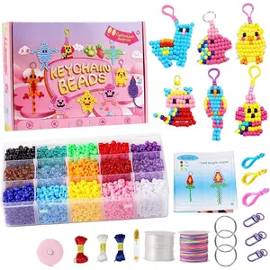 4500+PCS Pony Beads Kit, Making Kits for Crafts,Beads Pets for Beginners,15 Colors Kandi Beads Bulk for  Making Friendship Bracelet, Kit DIY Gifts with Attractive Packaging