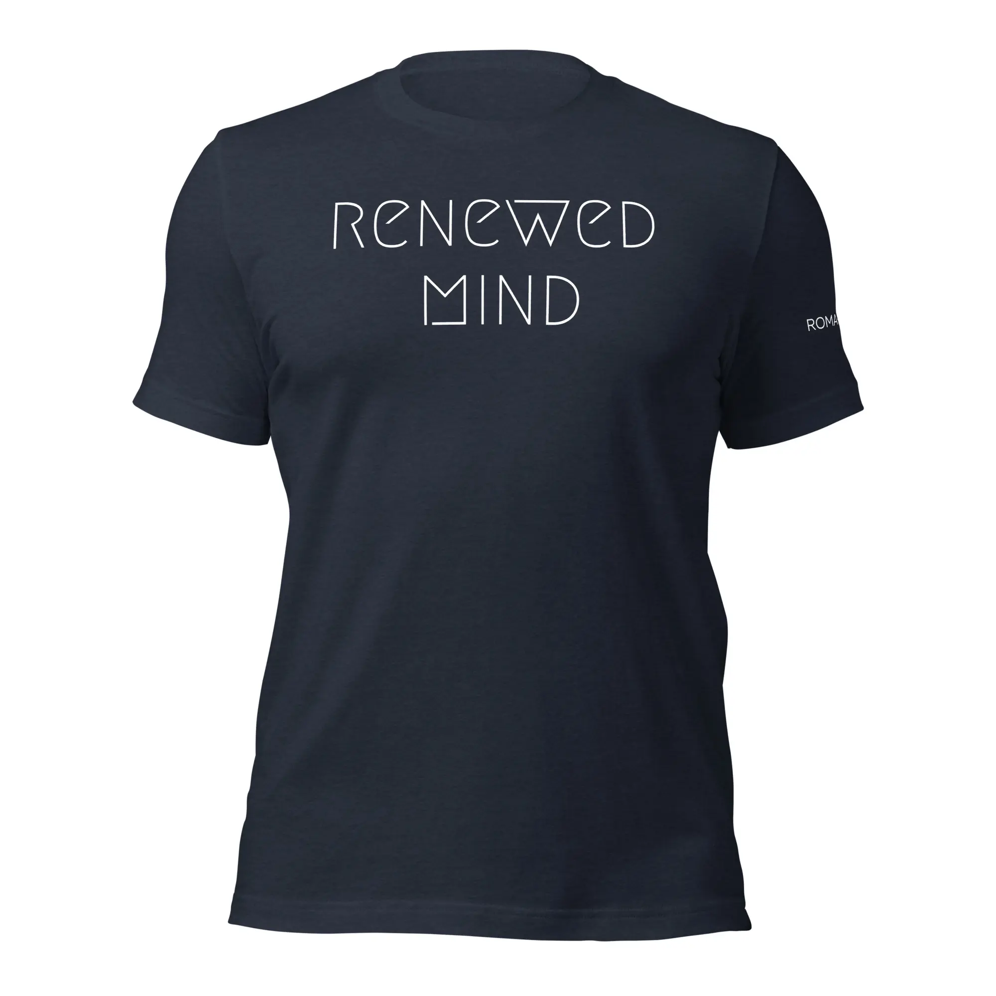 Renewed Mind Christian Shirt Romans 12:2 Scripture Tee Unisex Fit Soft Premium Cotton Faith Based Apparel Ideal Gift