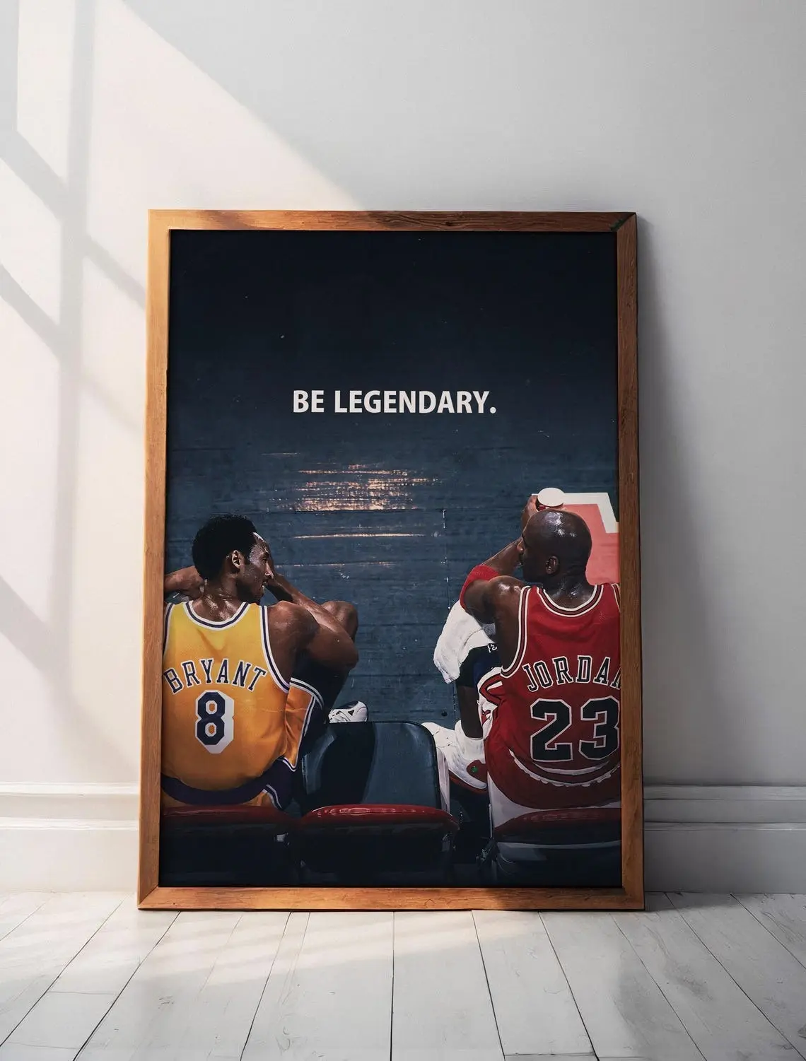 Be Legendary Poster, Kobe Bryant Poster, Product without frame