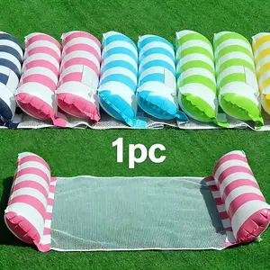Foldable Inflatable Water Hammock Chair, Multi-Functional PVC Pool Float, Lounger, Raft, Ideal for Adults, Family Pools, Travel