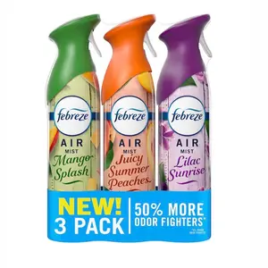 Air Mist Odor-Fighting Air Freshener Mixed Scent, Southern Lilac Mornings