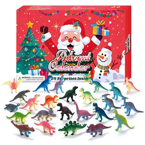 2025 Christmas Advent Calendar, 24-Day Countdown Calendar Blind Box, 24-IN-1, Dinosaur Toy Series, Christmas Children's Toys & Party Gifts, Surprise Gift for Kids Boys Girls
