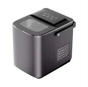 Nugget Ice Maker Countertop - 26lbs Daily, Sonic Ice Machine Ready in 6 Mins, Self-Cleaning Portable Pellet Ice Maker, Ideal for Home, Kitchen, Office, Bar, RV and Party