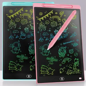[2 Pack] 8.5-Inch LCD Writing Tablet Colorful Doodle Board, Electronic Drawing Pad for Kids 3-8 Years Old, Educational Learning Toy Gift for Boys & Girls (Pink & Blue)