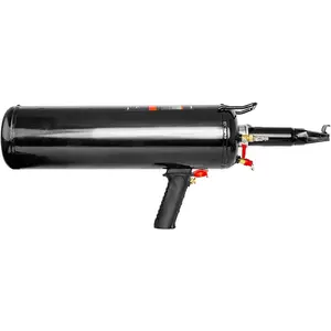 XtremepowerUS Tire Bead Seater, 12L/3.2 Gallon Air Tire Bead Blaster, 116 PSI Portable Tire Inflator, Handheld Bead Bazooka, Build-in Piston Valve