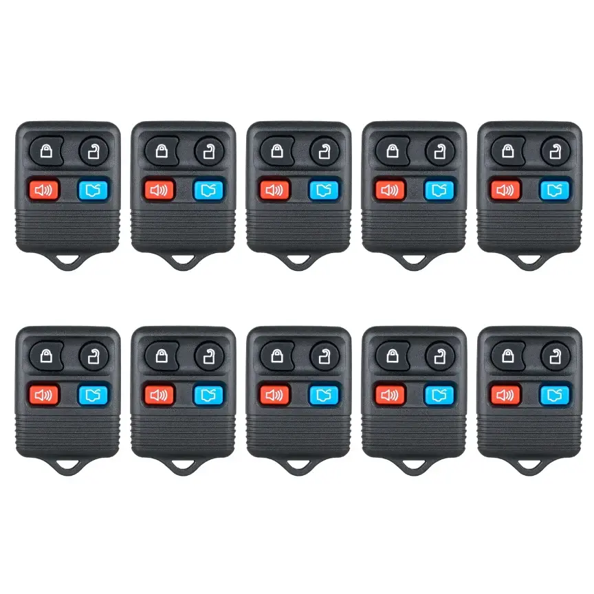 10 X 1998-2014 Ford Lincoln Mercury / 4-Button Keyless Entry Remote / CWTWB1U311 (AFTERMARKET) (BUNDLE OF 10)