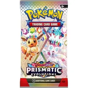 (1) Prismatic Evolutions Sealed Pokemon Pack - RIPPED LIVE