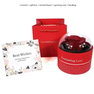 Red Eternal Flower Gift Box