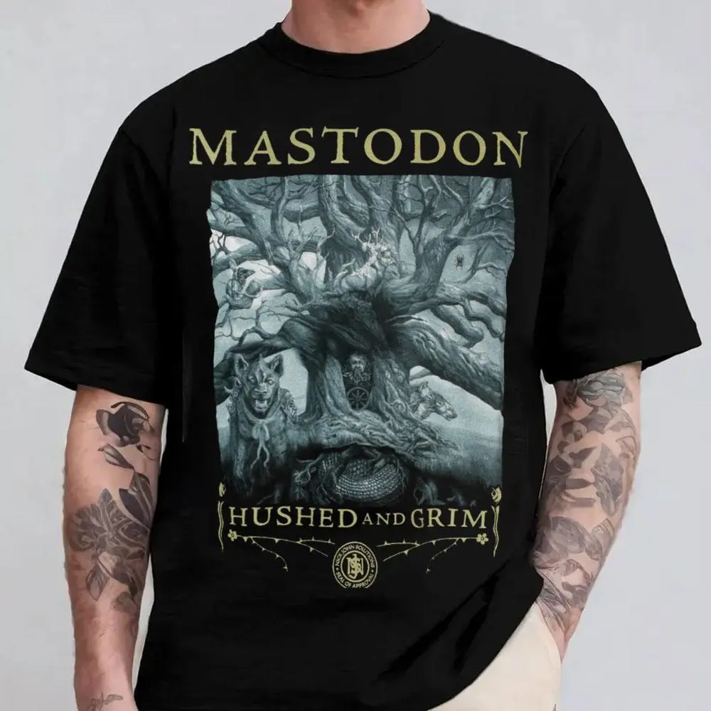 Mastodon Progressive Metal Tee, Heavy Rock T-Shirt, Unisex Music Fan Wear