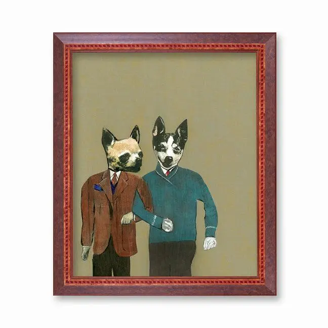 Chihuahua & Rat Terrier Art Print