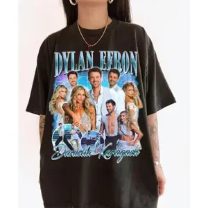 Dylan Efron & Daniella Karagach Dancing With The Stars 2025 T Shirt, Couple Slater Dwts Tee ZFW