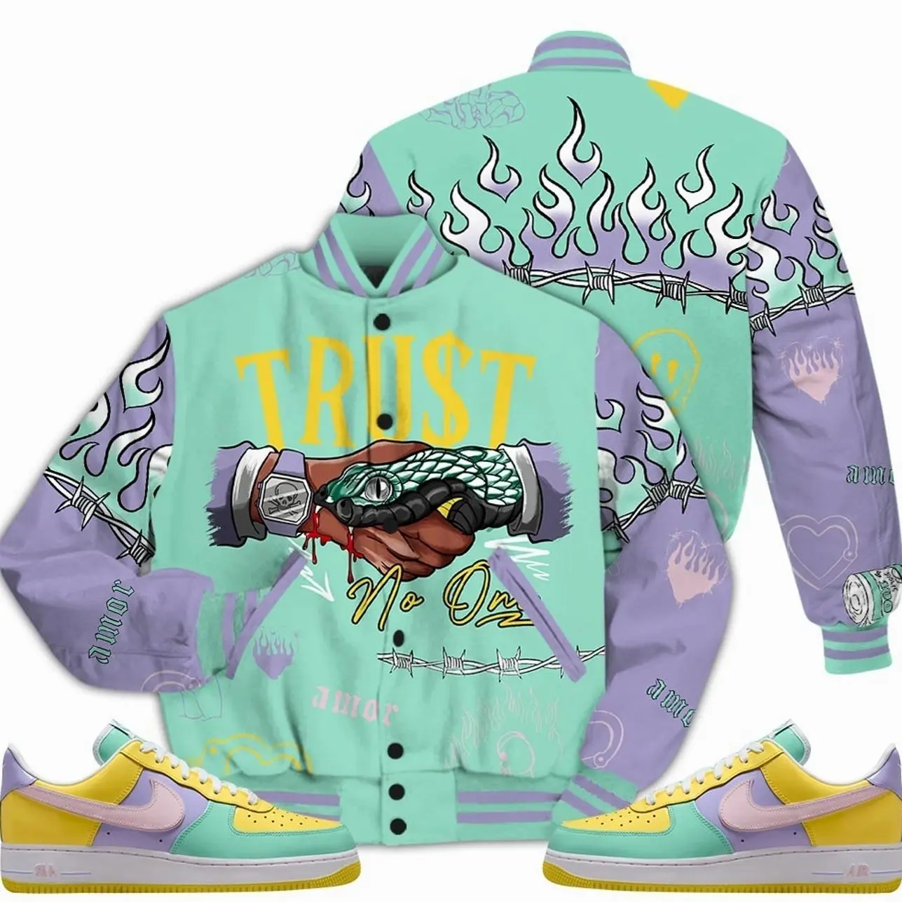 Yellow Pulse Hydrangeas Emerald Pink 2026, Air Force 1 Low Easter Outfits Varsity Jacket, Snake Trust No One Sneaker Matching Shirts