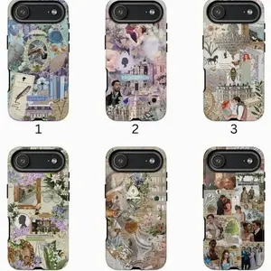 Bridgerton Phone Case Cover Compatible with iPhone X, 11, 12, 13, 14, 15, 16, 17 Plus Pro Promax & SS Galaxy S21-25 Series