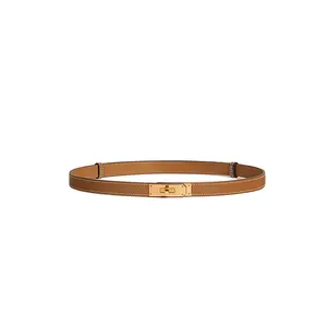 Kelly 18 belt "Gold Epsom calfskin - Gold Hardware" HERM05