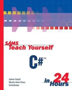 USED-Sams Teach Yourself C# in 24 Hours by Foxall, James (Paperback)