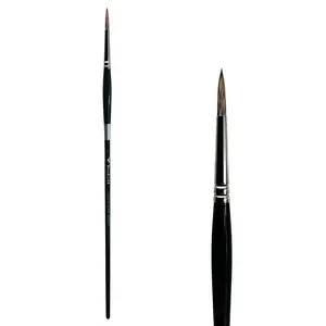 Trekell Legion Synthetic Mongoose Long Handle Artist Brush - Size #6 Round