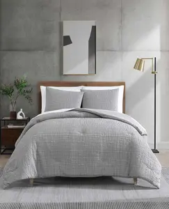 Serenity Wavy Lines Duvet Cover Set