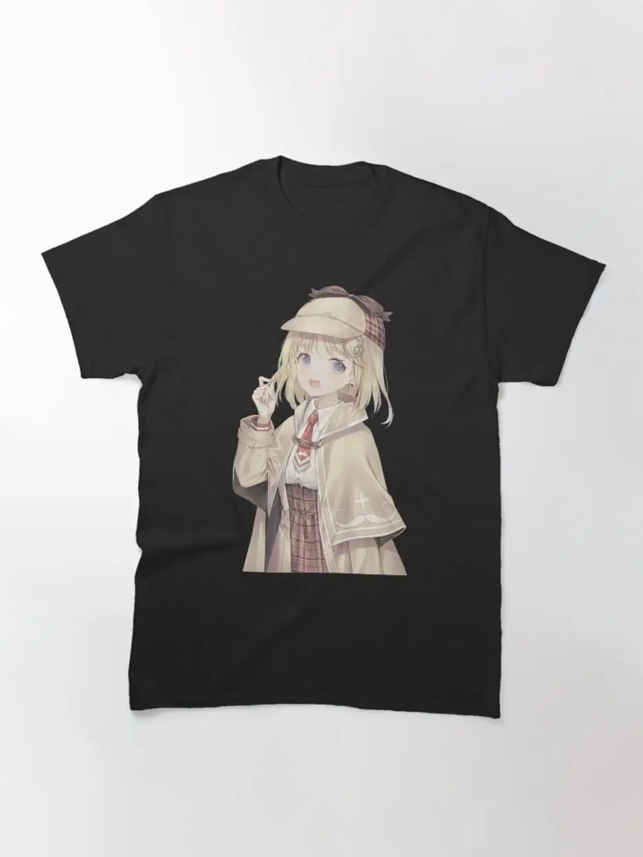 Amelia Watson Vtuber Amelia Peeker - Sherlock Holmes Detective  T-Shirt   Anime Chibi Sweatshirt, Hoodie