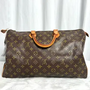 Pre-owned Louis Vuitton Speedy 35 Classic Monogram Top Handle Handbag|21017655 WWL