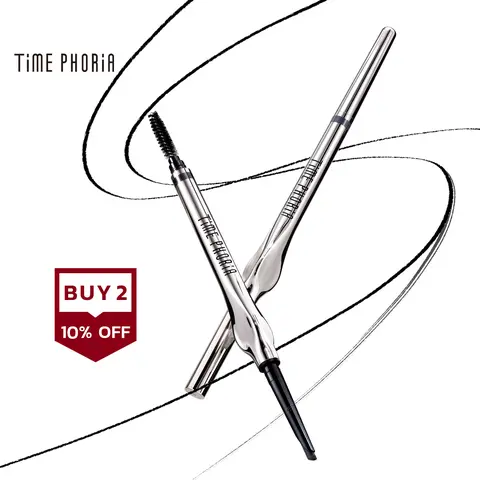[TIMEPHORIA] Genesis Superstay Eyebrow Pencil - Long-Lasting Definition, Hyper-Precision, Sodium Polyaspartate Formula for Bold Defined Brows