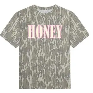MHC Honey Tee camo t_shirt – Men's Outdoor Hunting Tee, Mossy Oak Original, T shirt 3D Camo, Style T Shirt 3D Camo