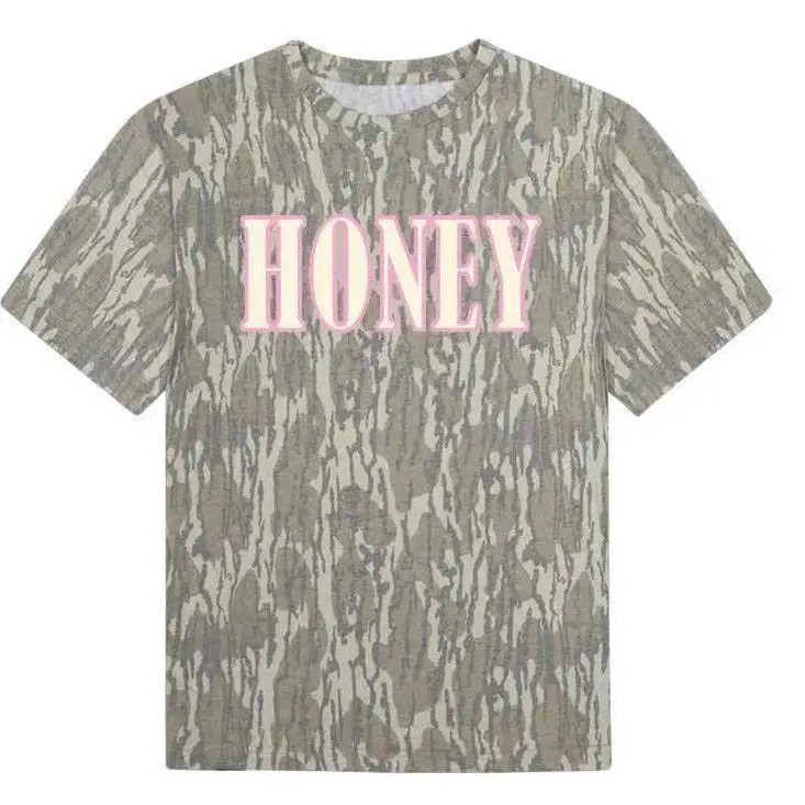 MHC Honey Tee camo t_shirt – Men's Outdoor Hunting Tee, Mossy Oak Original, T shirt 3D Camo, Style T Shirt 3D Camo