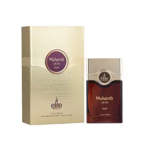 Risala Elite Muhareb Day Eau De Parfum, Fresh Citrus Floral Woody Fragrance for Unisex, Uplifting EDP Spray, 3.4 fl oz