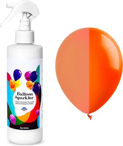 Balloon Shine Spray - Quick Drying High Shine Balloon Spray Formula for Vibrant Latex Balloons - USA Made Glossy Finish Spray for Balloons to Shine and Last Longer - Refined Sparker Solutions