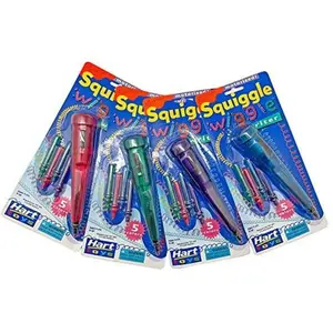 Squiggle Wiggle Writer - The Original Vibrating Motorized Pen - 4 Pack