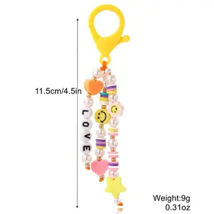 Alphabet Ornaments for Girlfriends, Couples, Cute School Bags, Accessories, Gifts, Keychain Pendants Trinkets Walletchain