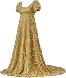 Daphne Dress Regency Dress Women's Blue Lace Dress