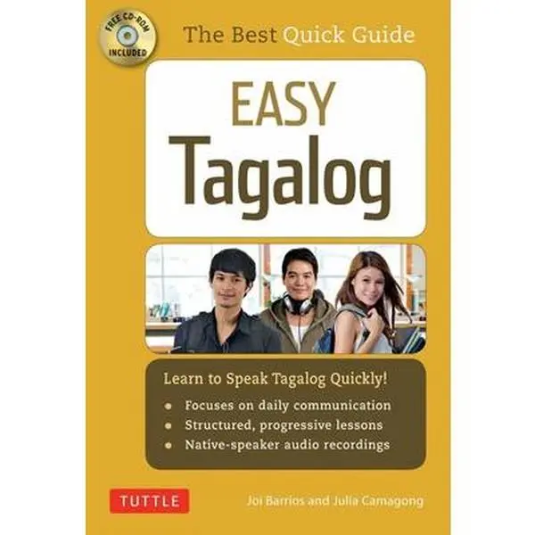 USED Book - Easy Tagalog: Learn to Speak Tagalog Quickly (CD-ROM Included) by Barrios, Joi (Paperback) - english