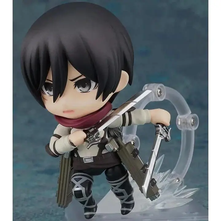 10cm Attack on Titan Mikasa Ackerman 2001# The Final Season Anime Action Figure Toys Doll Collection Christmas Gift
