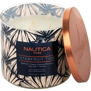 Nautica Starfruit Tide By Nautica Scented Candle For Unisex
