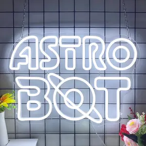 Astro Bot neon sign,Inspired by games,Perfect for game room decoration, home decoration, kids gifts, LED lights, Christmas gifts, wall art, gifts for gamers