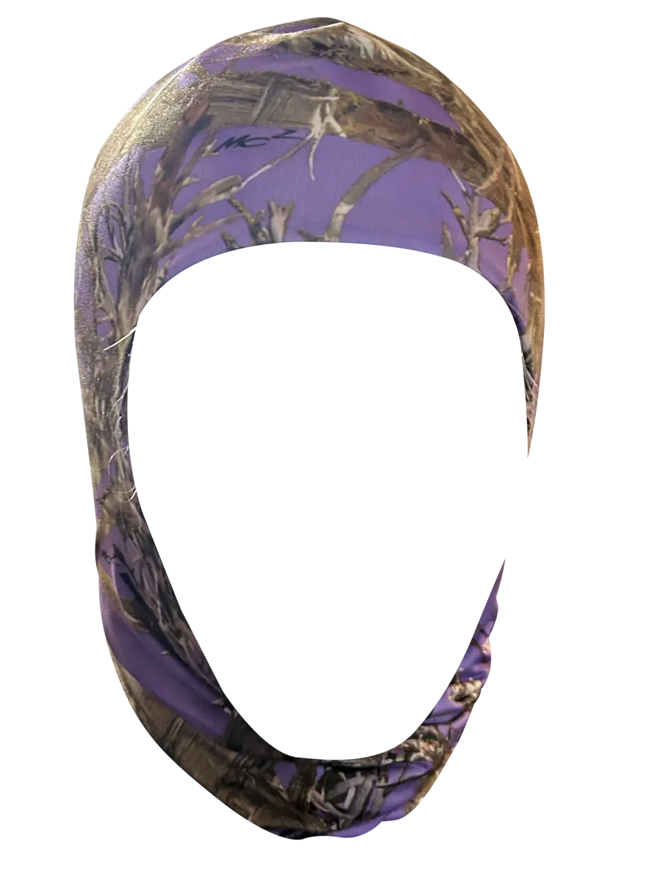 Camo Shiesty Purple Balaclava, ski mask True Timber